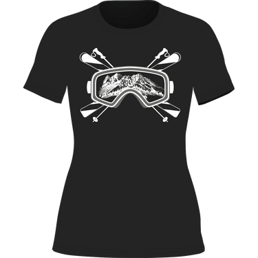 Ski Goggles T-Shirt for Women